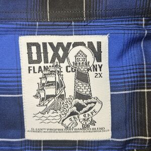 DIXXON Blue Plaid Women's Top